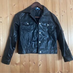Faux Leather Jacket